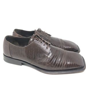 Mezlan Platinum Genuine Leather Brown Oxfords